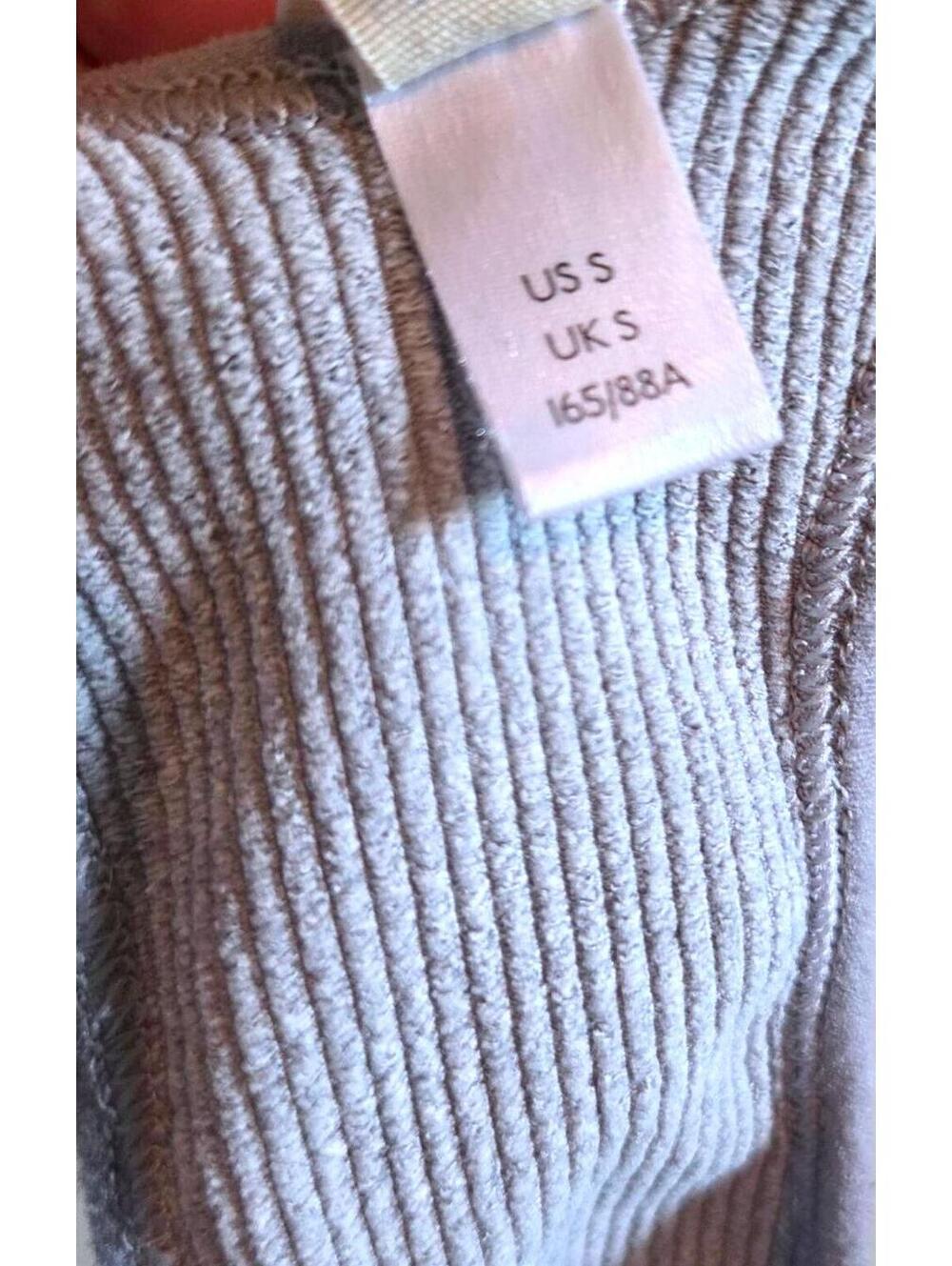 Free People Gray Ribbed Racerback Crop Top Size S - Picture 5 of 5